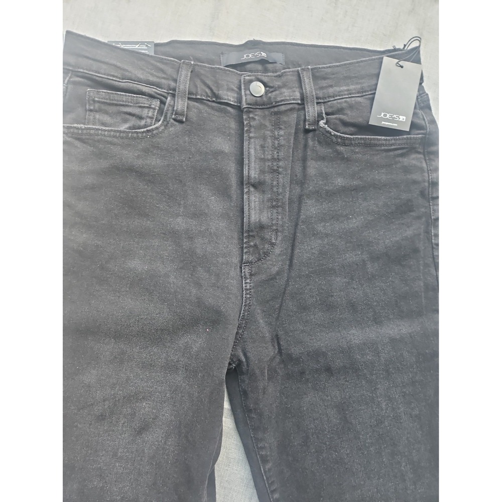 Joe's Women's The OG Straight Ankle Jeans High Rise Slim Fit Black US Size 30 - Picture 7 of 14